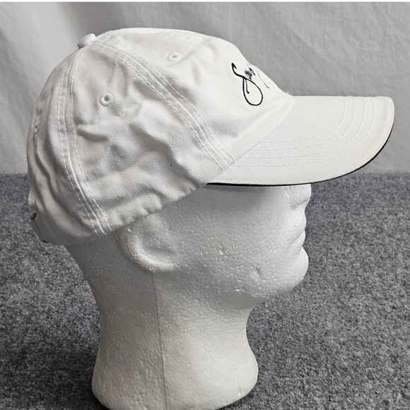 Scrub Island Resort Baseball Cap White Hat British Virgin Islands BVI Caribbean - Picture 3 of 6